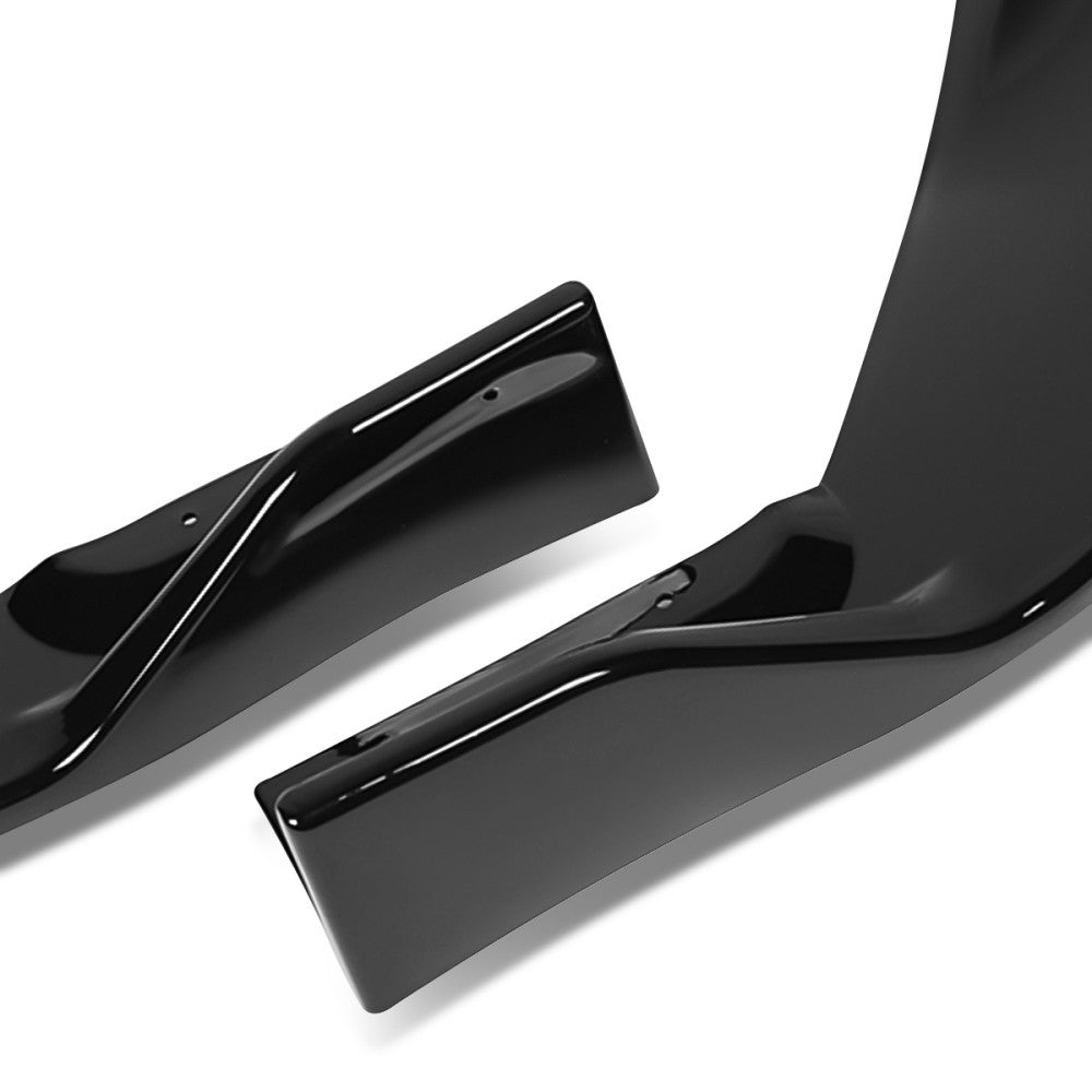 [Painted Gloss Black] Front Bumper Lip Guard For 16-20 Lexus IS200t IS300 IS350