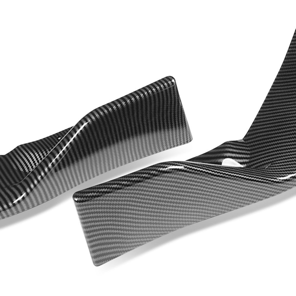 [Carbon Style Look] Front Bumper Lip Guard For 16-20 Lexus IS200t IS300 IS350