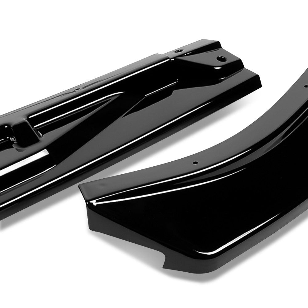 [Painted Gloss Black] Front Bumper Lip Guard Body Kit For 20+ Hyundai Sonata