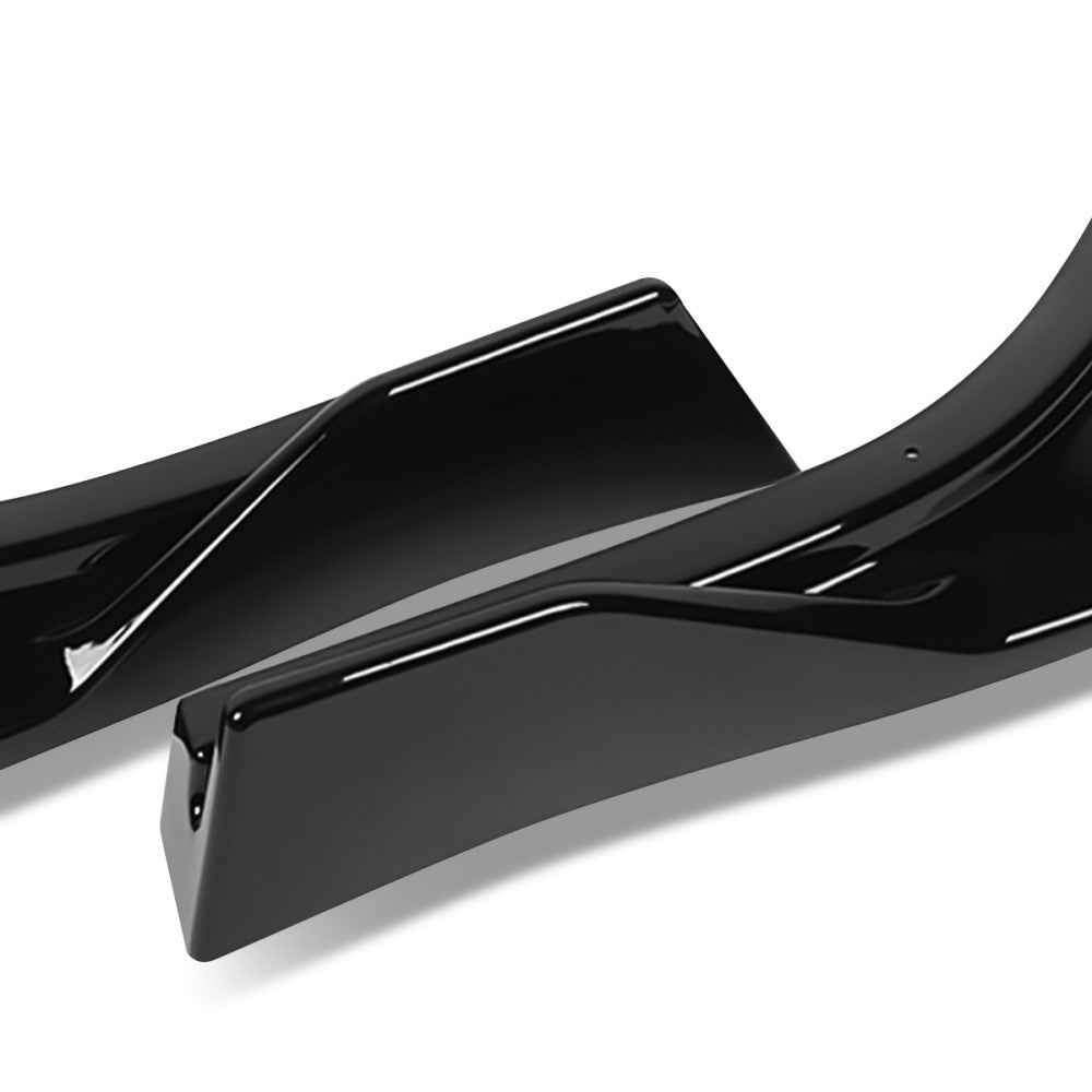 [Painted Gloss Black] Front Bumper Lip Guard Body Kit For 20+ Hyundai Sonata