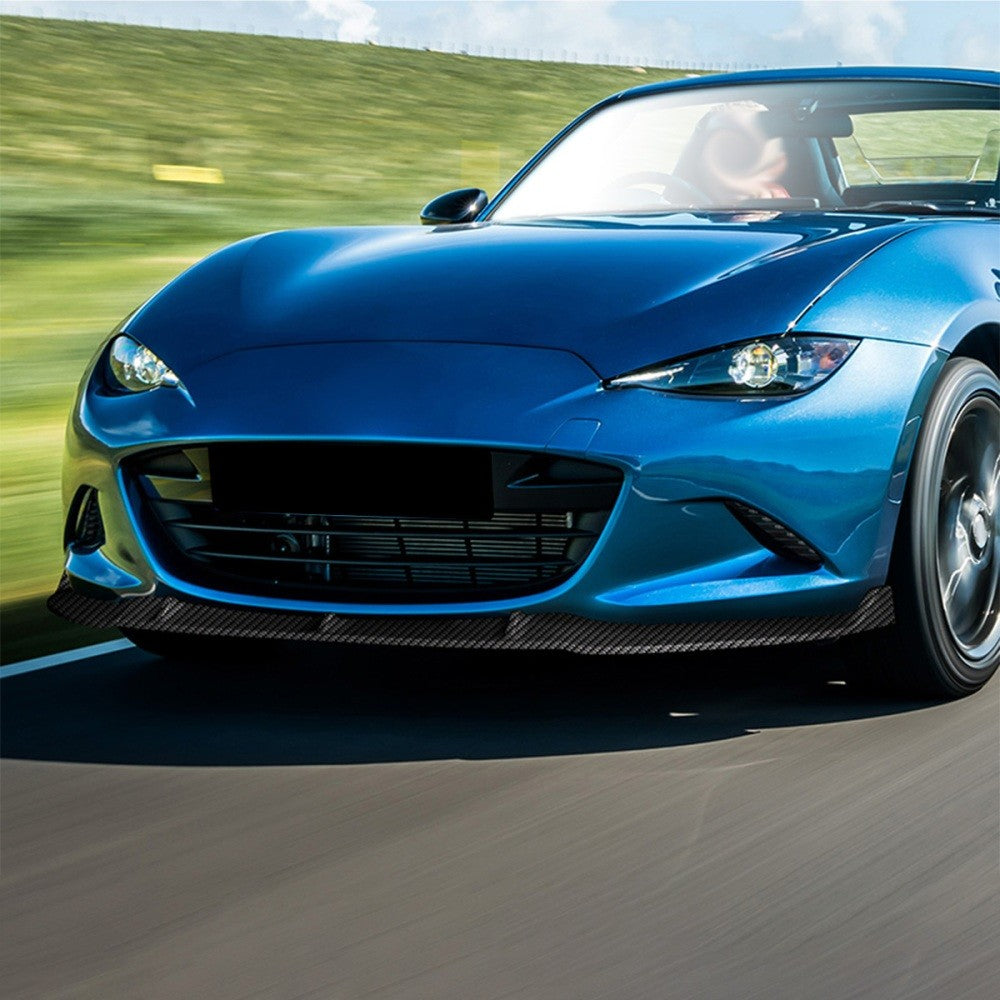 BFC [Carbon Style Look] Front Bumper Lip Guard Body Kit For 16-25 Mazda MX-5 Miata ND