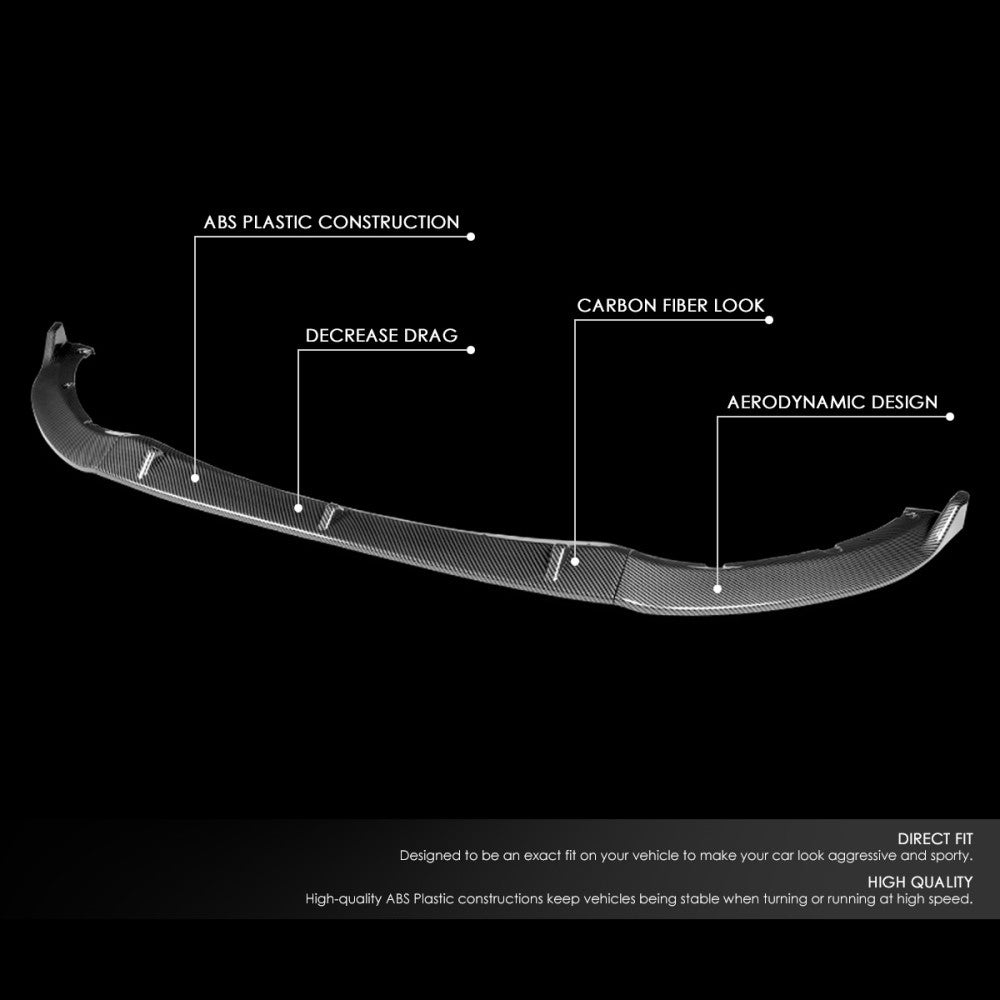 BFC [Carbon Style Look] Front Bumper Lip Guard Body Kit For 16-25 Mazda MX-5 Miata ND