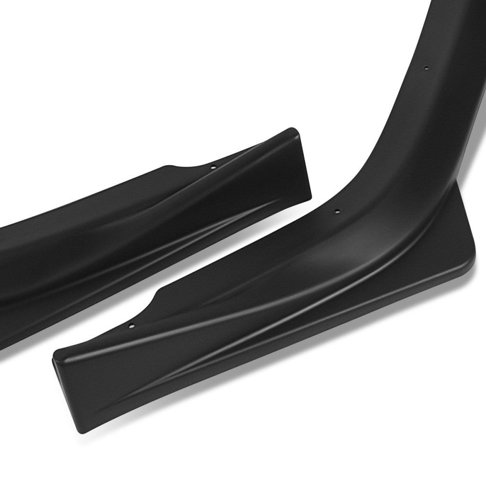 [Matte Black] Front Bumper Lip Chin Guard Lower Body Kit For 18-20 Subaru Legacy