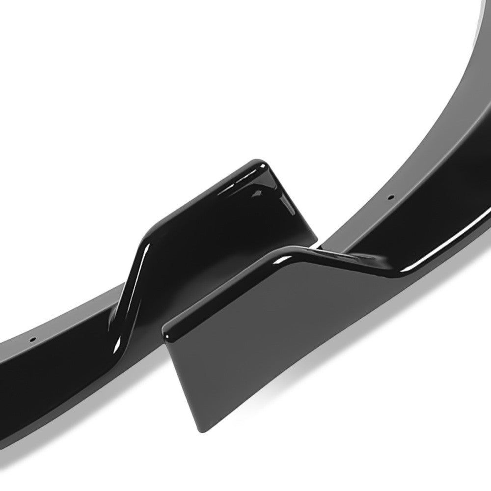 [Painted Gloss Black] Front Bumper Lip Guard Body Kit For 18-22 Kia Stinger CK