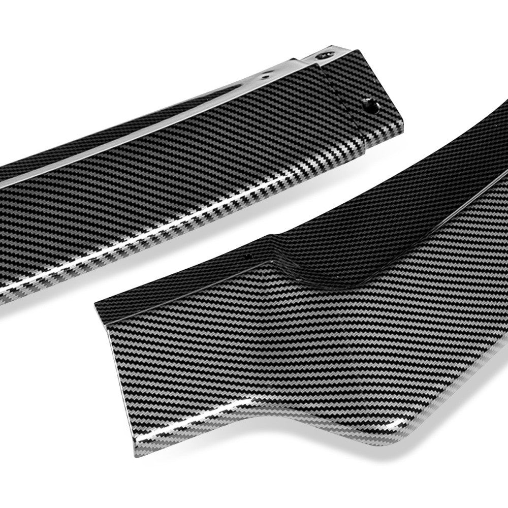 [Carbon Style Look] Front Bumper Lip Guard Body Kit For 18-22 Kia Stinger CK