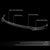 [Matte Black] Front Bumper Lip Chin Wing Guard Body Kit For 18-22 Kia Stinger CK