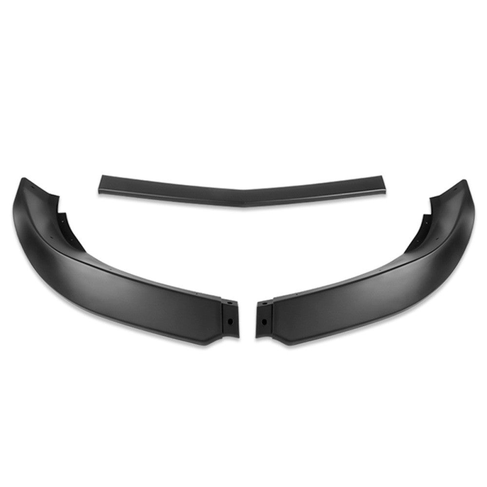[Matte Black] Front Bumper Lip Chin Guard Body Kit For 10-13 Chevrolet Camaro V6
