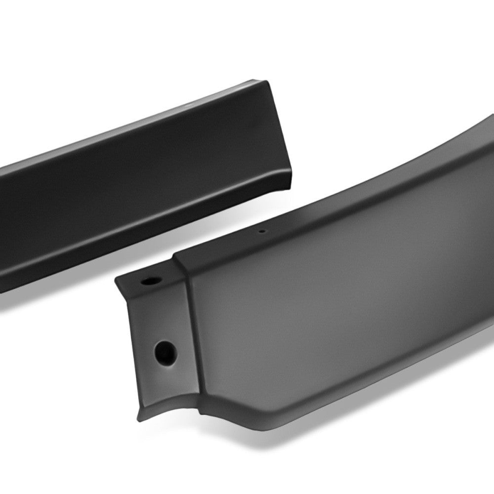 [Matte Black] Front Bumper Lip Chin Guard Body Kit For 10-13 Chevrolet Camaro V6