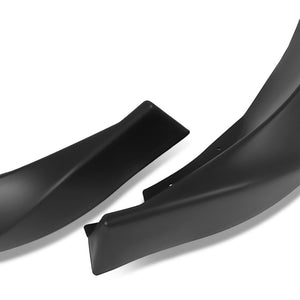 [Matte Black] Front Bumper Lip Chin Guard Body Kit For 10-13 Chevrolet Camaro V6
