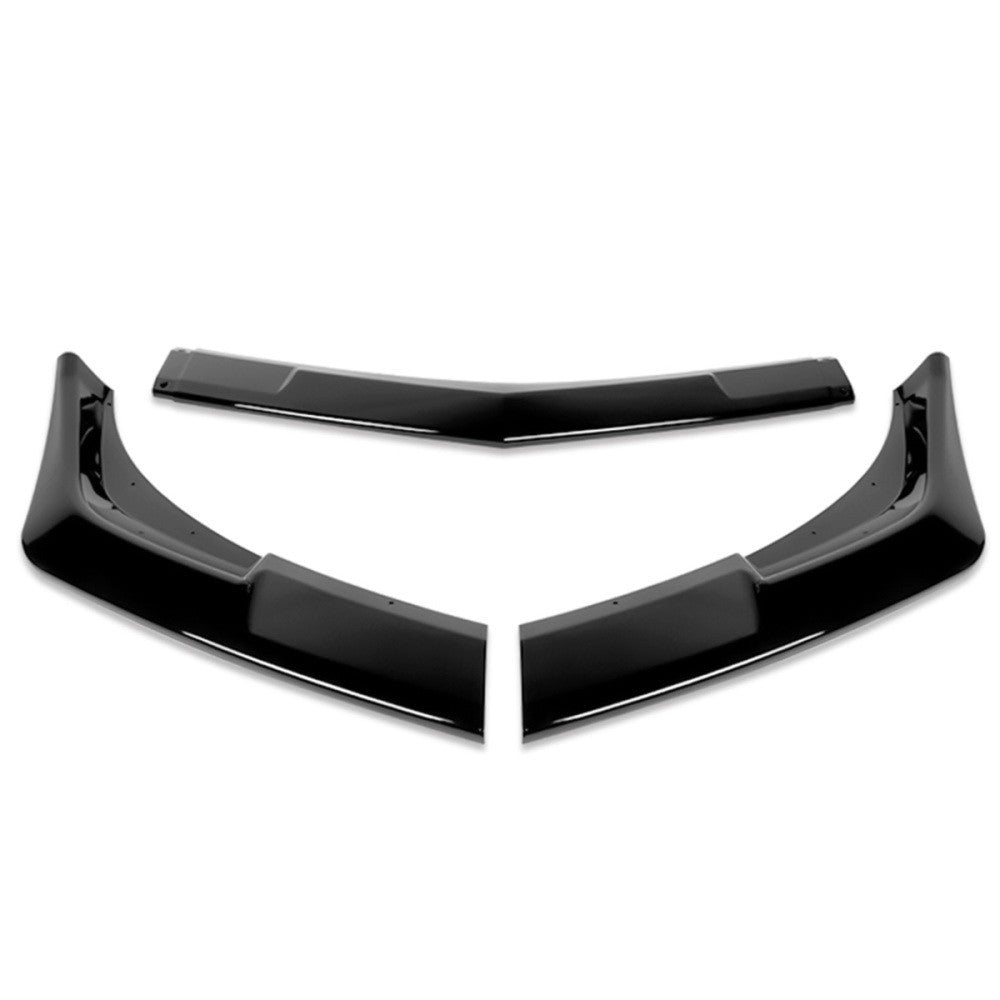 [Painted Gloss Black] Front Bumper Lip Guard Body Kit For 14-15 Chevrolet Camaro