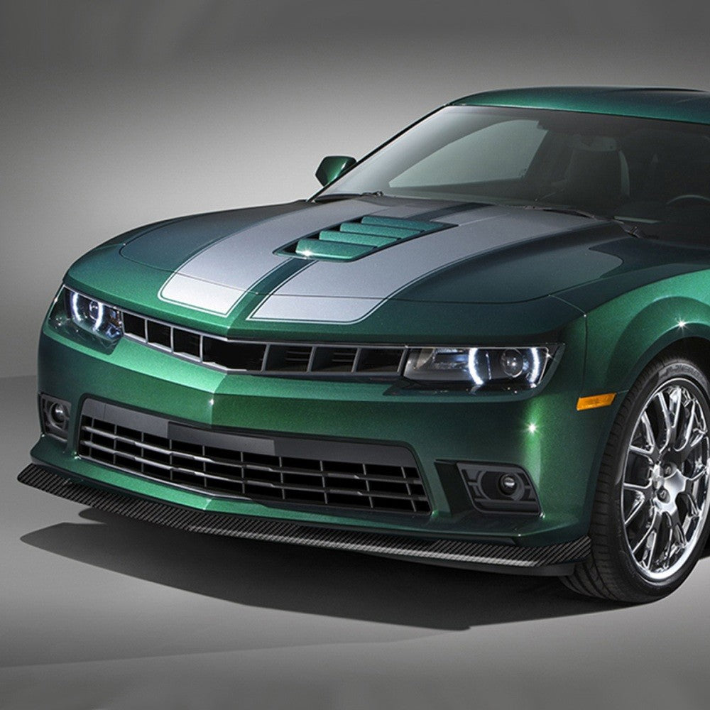 [Carbon Style Look] Front Bumper Lip Guard Body Kit For 14-15 Chevrolet Camaro