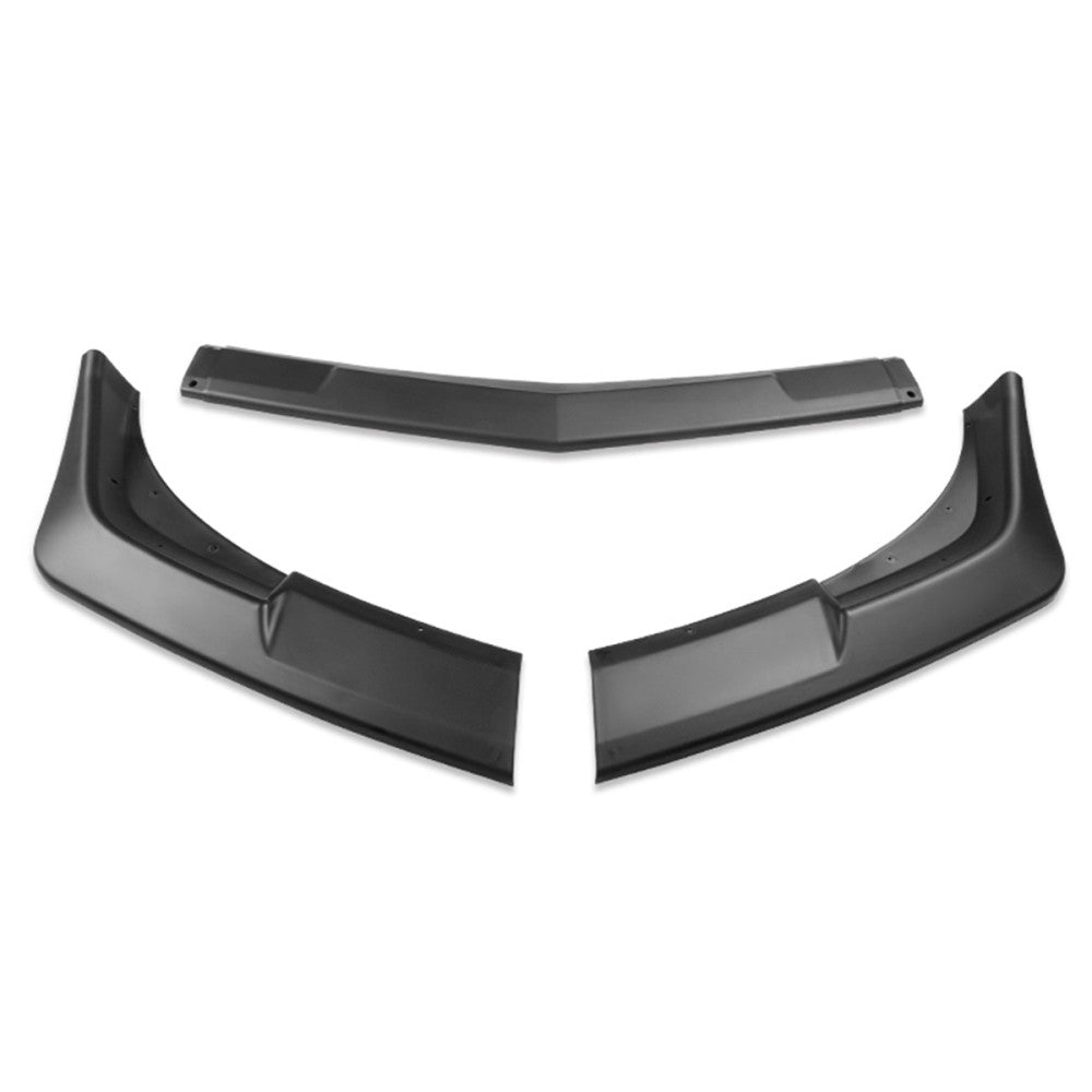 [Matte Black] Front Bumper Lip Chin Guard Body Kit For 14-15 Chevrolet Camaro