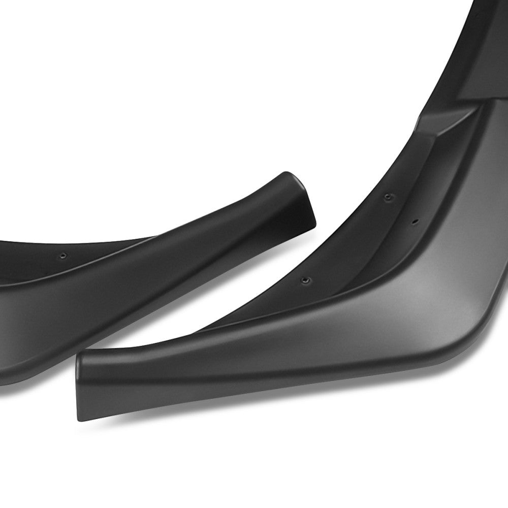 [Matte Black] Front Bumper Lip Chin Guard Body Kit For 14-15 Chevrolet Camaro