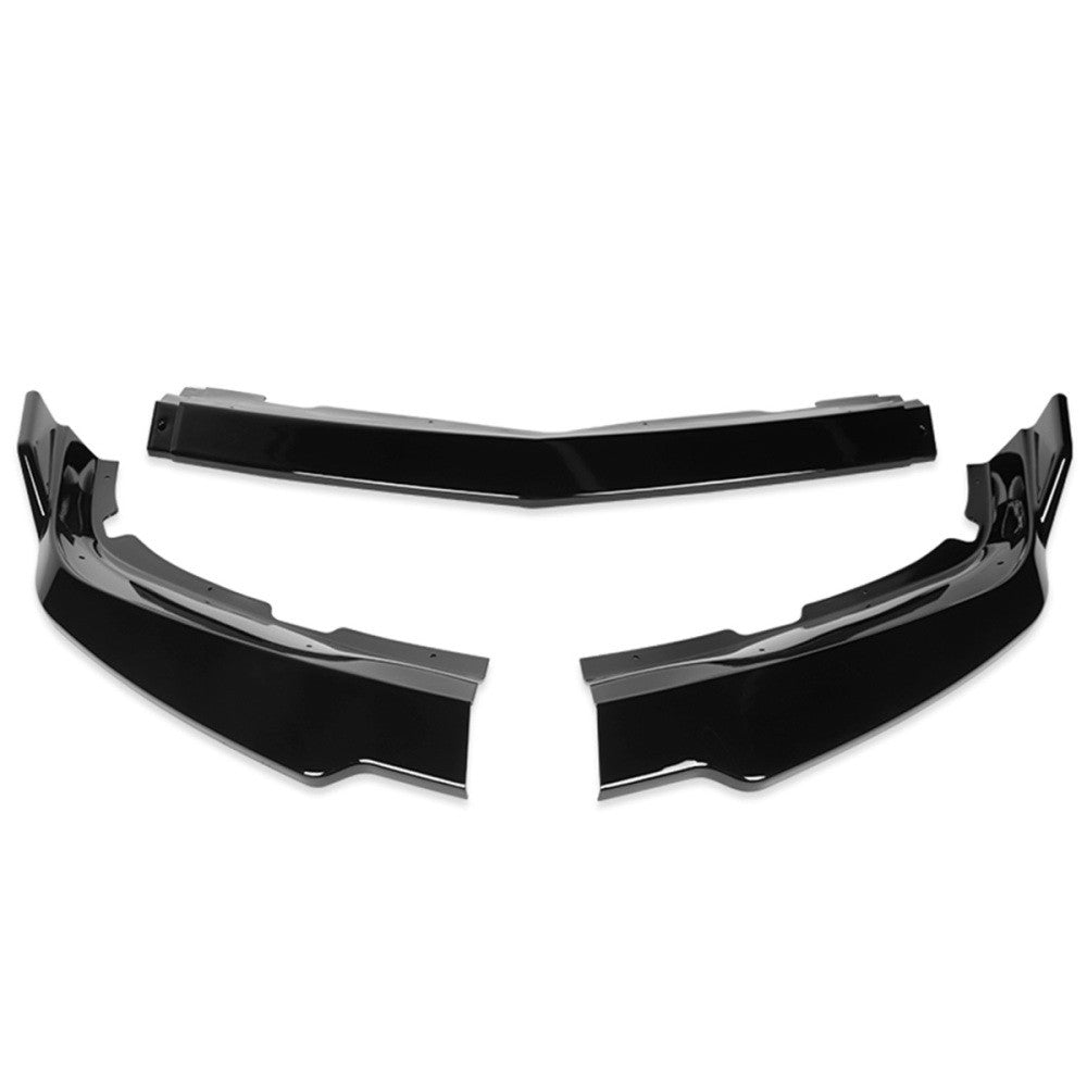 [Painted Gloss Black] Front Bumper Lip Guard Body Kit For 11-14 Dodge Charger
