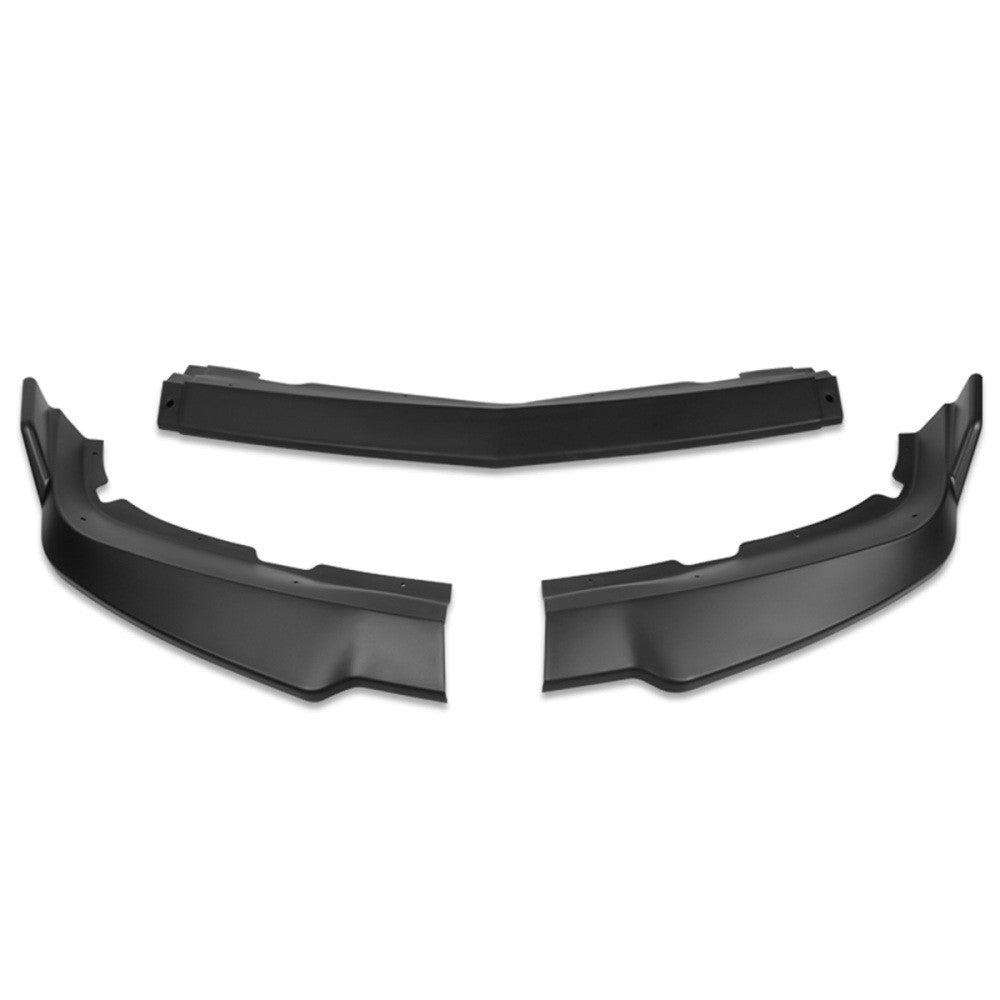 [Matte Black] Front Bumper Lip Chin Wing Guard Body Kit For 11-14 Dodge Charger