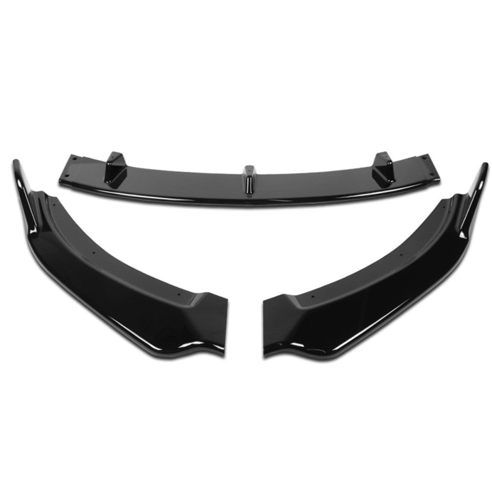 [Painted Gloss Black] Front Bumper Lip Guard Body Kit For 09-13 Mazda MX-5 Miata