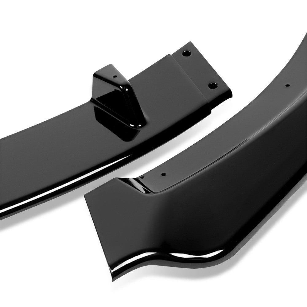 [Painted Gloss Black] Front Bumper Lip Guard Body Kit For 09-13 Mazda MX-5 Miata