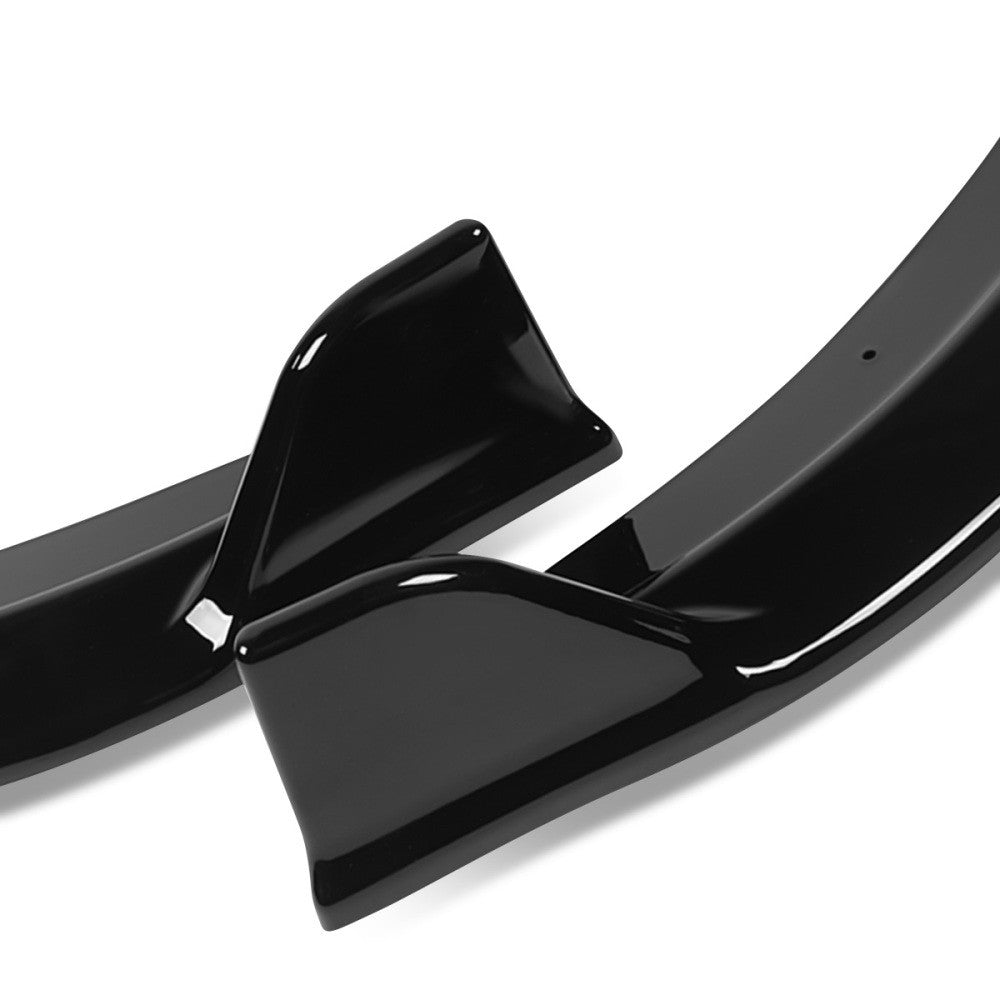 [Painted Gloss Black] Front Bumper Lip Guard Body Kit For 09-13 Mazda MX-5 Miata