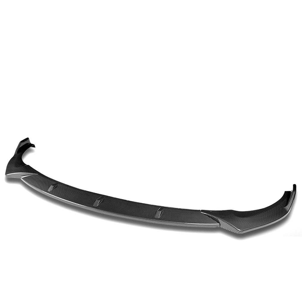 Carbon Style Look Front Bumper Lip 13-17 Veloster 1.6L Turbo FS 27-BMPL-F-559-PCF