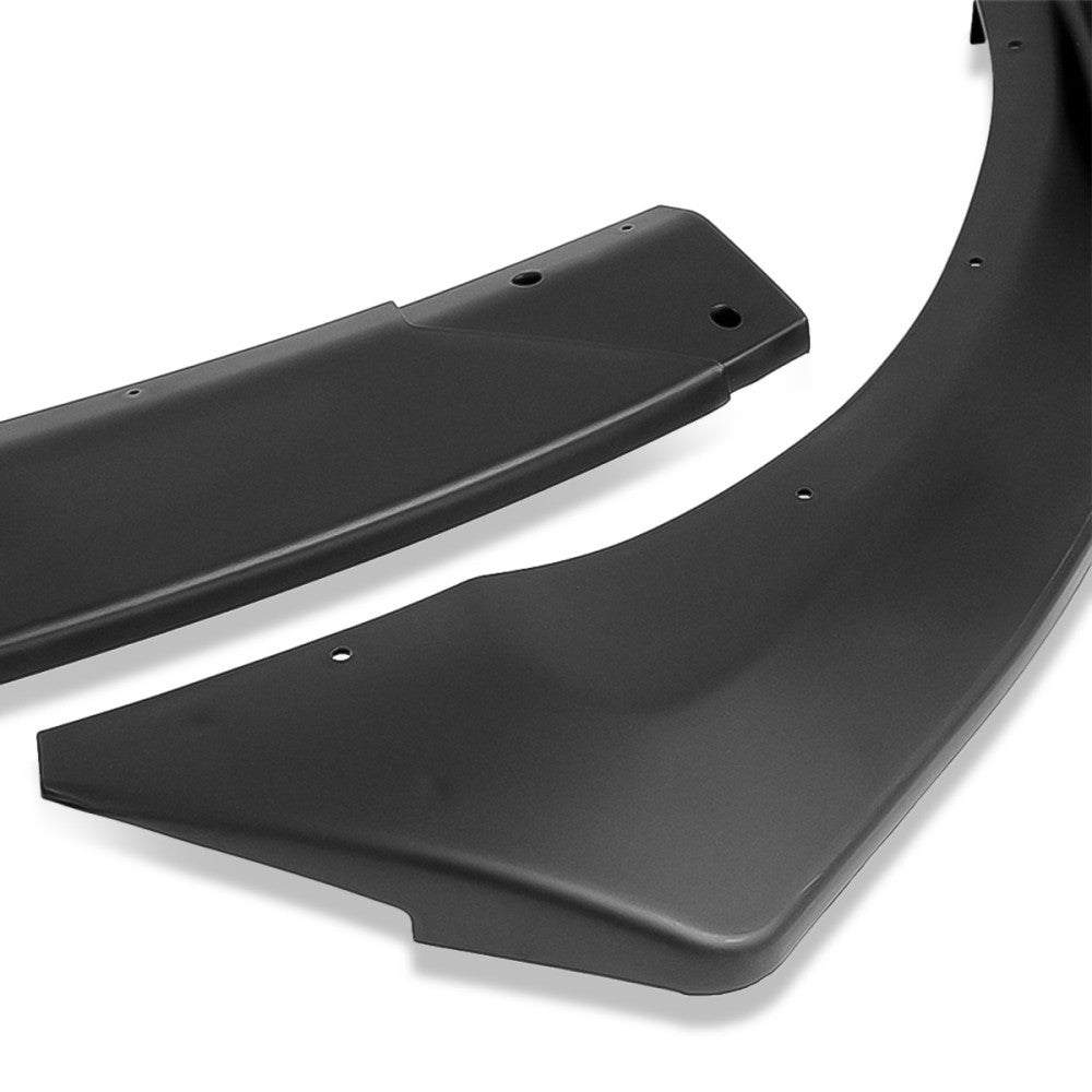 [Matte Black] Front Bumper Lip Guard Body Kit For 13-17 Veloster 1.6L Turbo FS