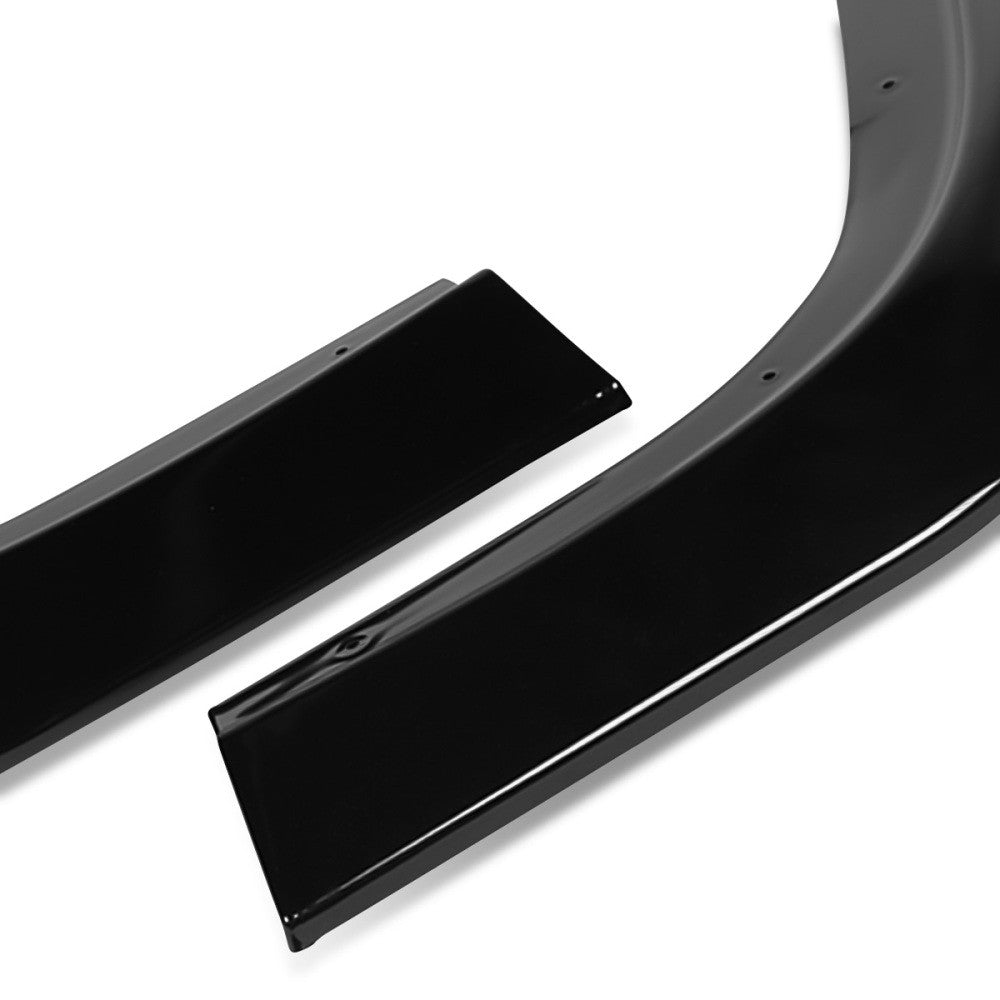 [Painted Gloss Black] Front Bumper Lip Chin Guard For 15+ Dodge Challenger SXT