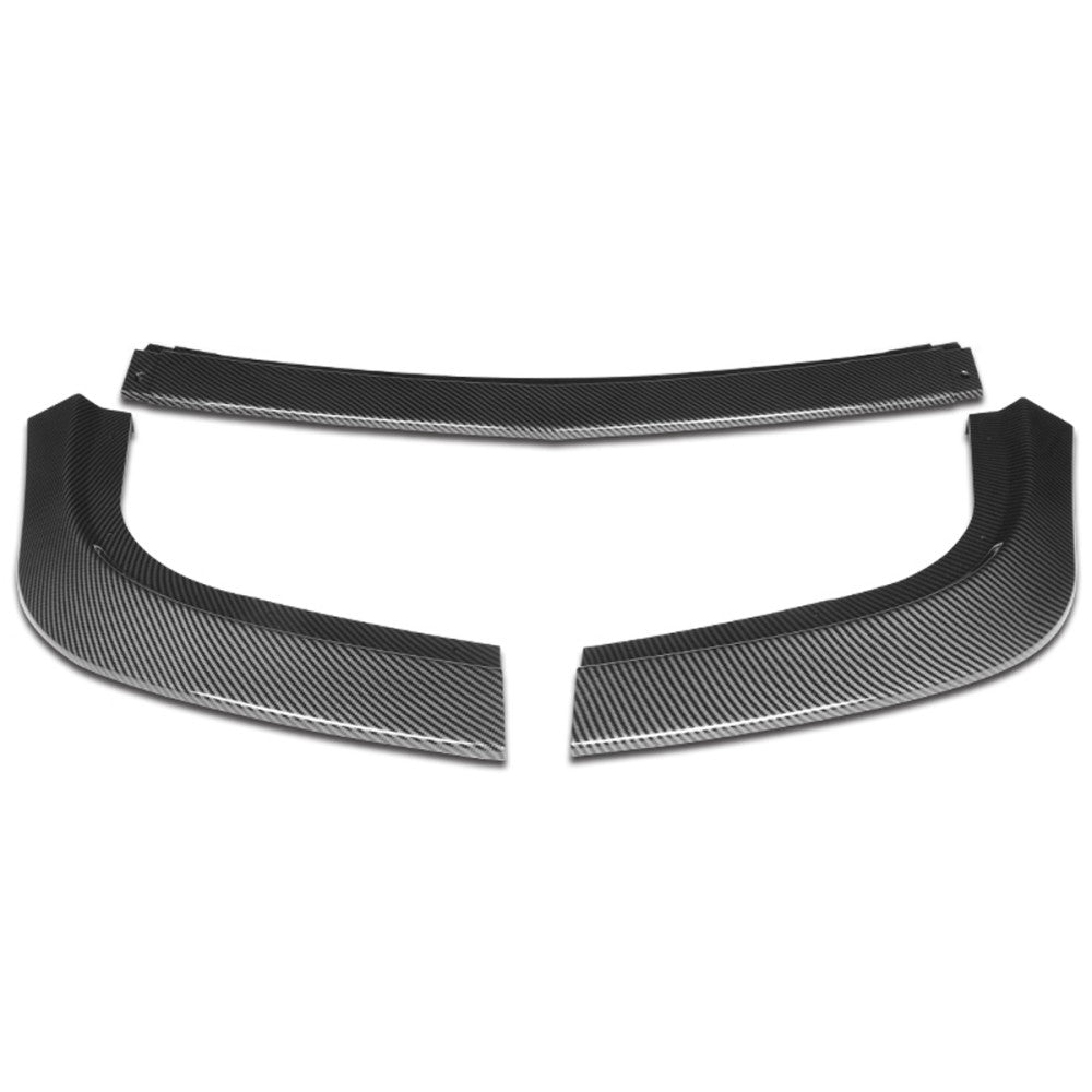[Carbon Style Look] Front Bumper Lip Guard Body Kit For 15+ Dodge Challenger SXT