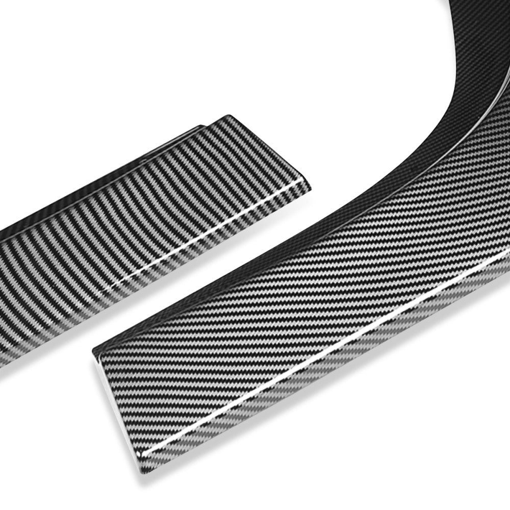 [Carbon Style Look] Front Bumper Lip Guard Body Kit For 15+ Dodge Challenger SXT