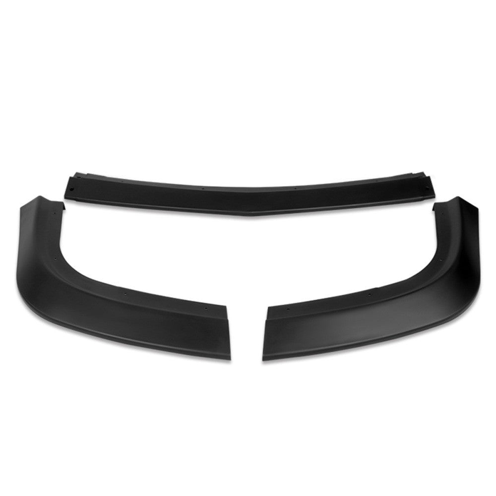 [Matte Black] Front Bumper Lip Chin Guard Body Kit For 15+ Dodge Challenger SXT