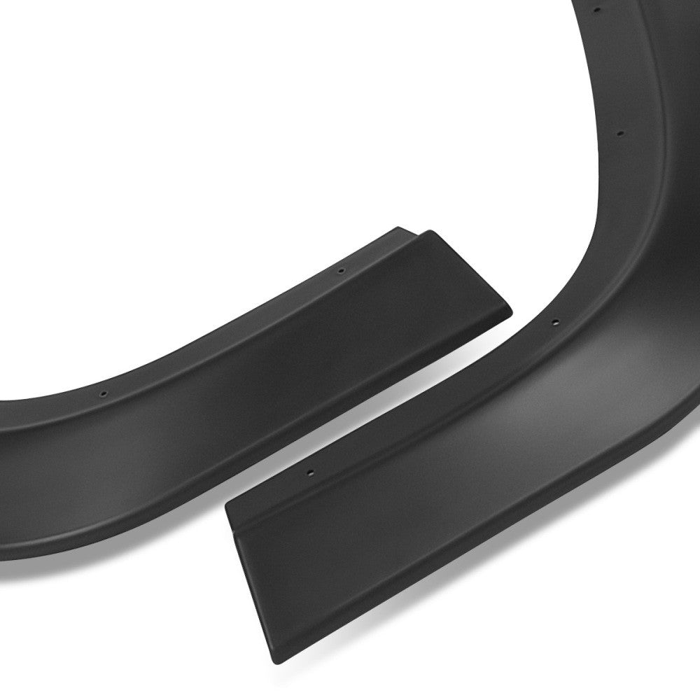 [Matte Black] Front Bumper Lip Chin Guard Body Kit For 15+ Dodge Challenger SXT