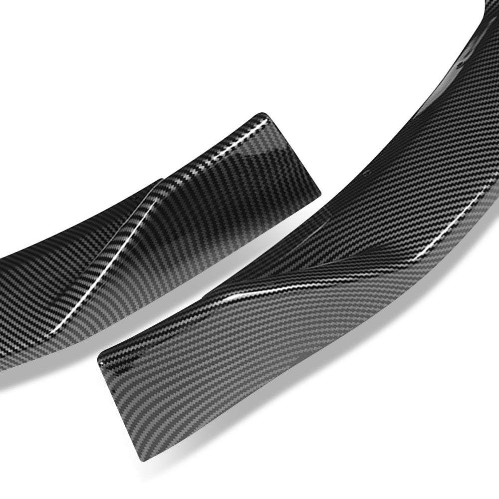 [Carbon Style Look] Front Bumper Lip Chin Guard Kit For 10-13 Volkswagen GTI MK6