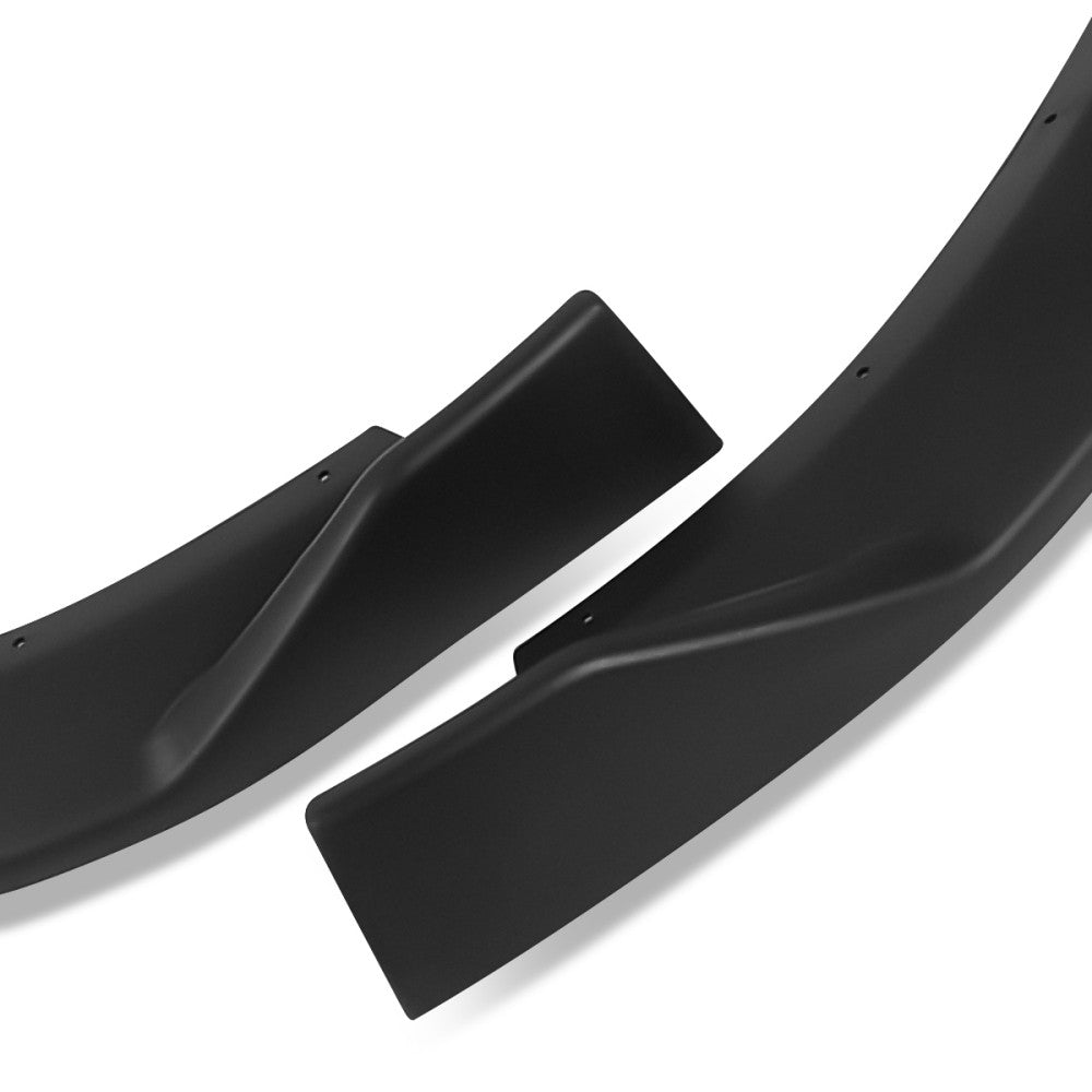 [Matte Black] Front Bumper Lip Chin Guard Body Kit For 10-13 Volkswagen GTI MK6