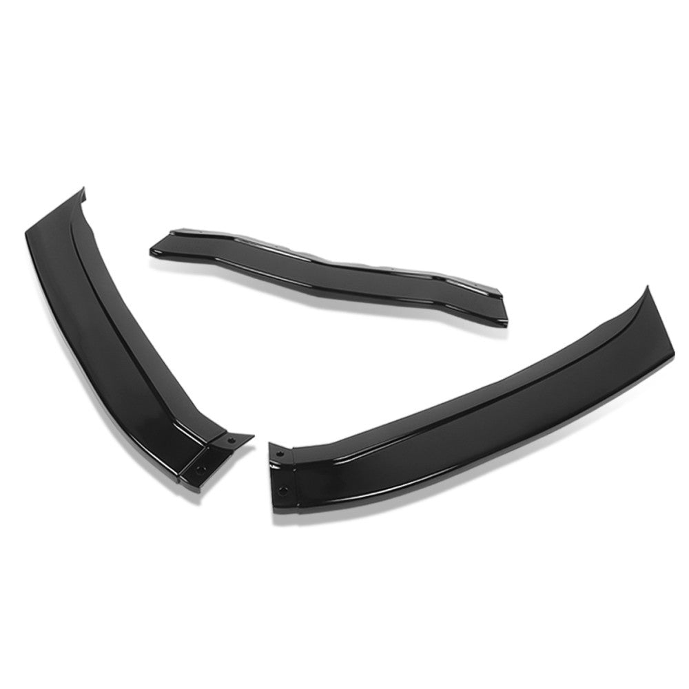 BFC Glossy Black Front Bumper Lip Wing Diffuser 14-19 Corvette C7 27-BMPL-F567-CCC-PBK
