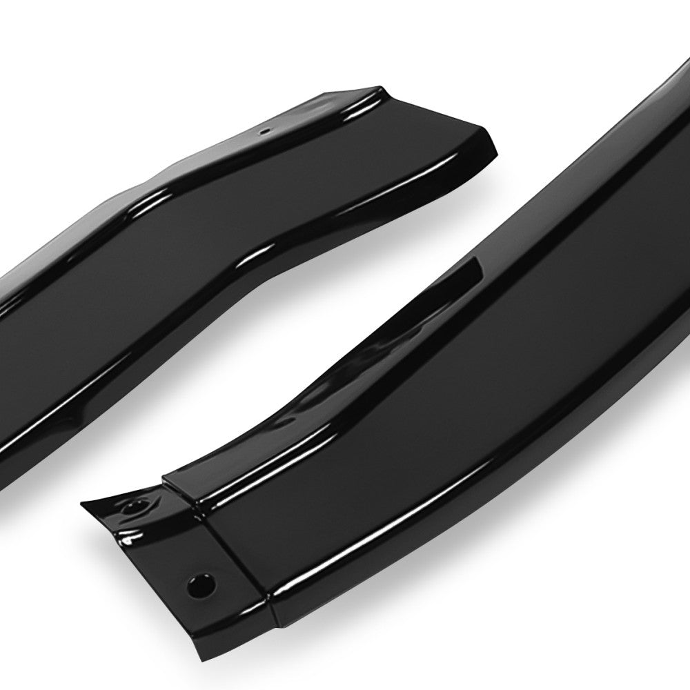 BFC Glossy Black Front Bumper Lip Wing Diffuser 14-19 Corvette C7 27-BMPL-F567-CCC-PBK