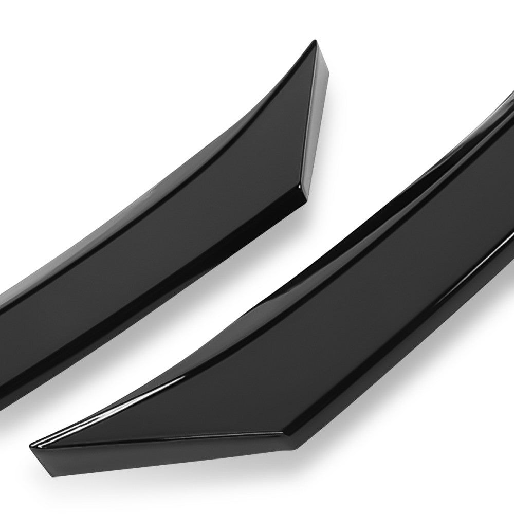 BFC Glossy Black Front Bumper Lip Wing Diffuser 14-19 Corvette C7 27-BMPL-F567-CCC-PBK