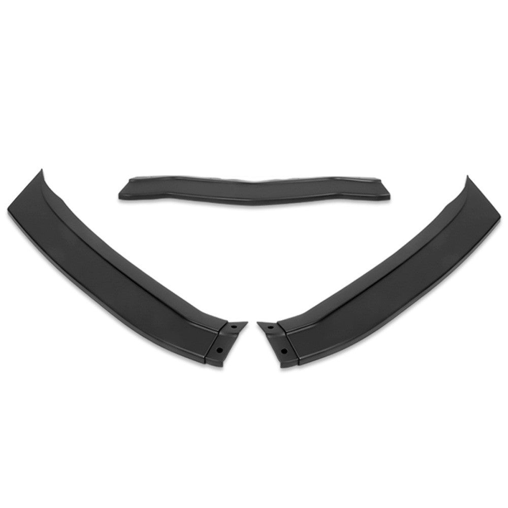 [Matte Black] Front Bumper Lip Guard Body Kit For 14-19 Chevrolet Corvette C7