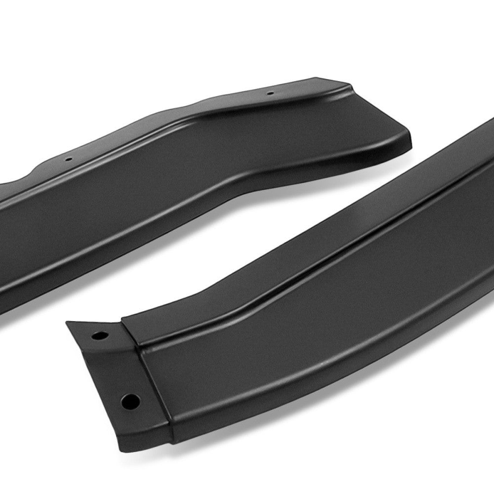 [Matte Black] Front Bumper Lip Guard Body Kit For 14-19 Chevrolet Corvette C7