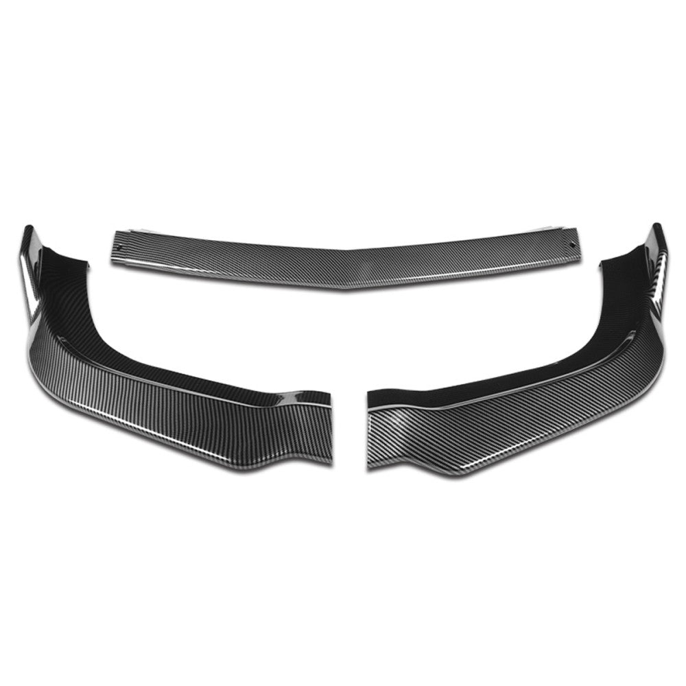 [Carbon Style Look] Front Bumper Lip Guard Body Kit For 11-14 Dodge Charger SRT8