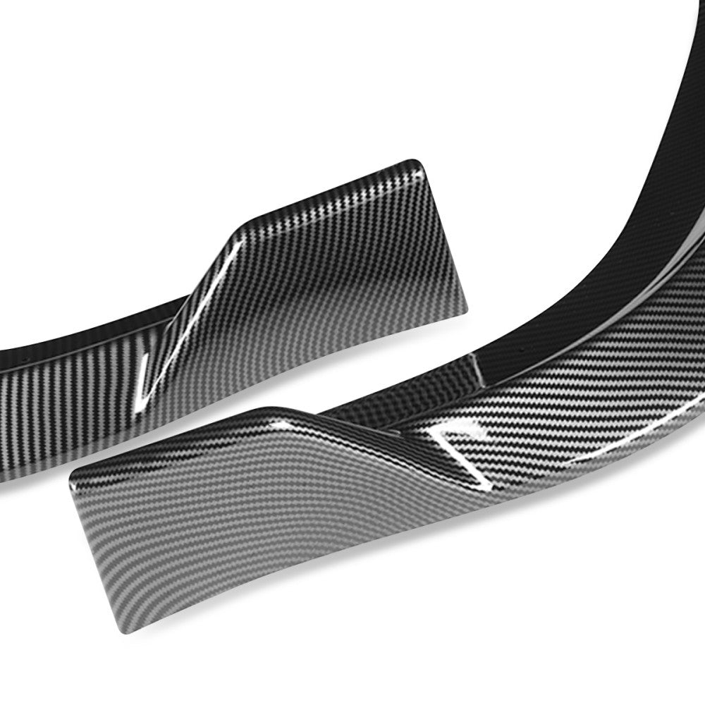 [Carbon Style Look] Front Bumper Lip Guard Body Kit For 11-14 Dodge Charger SRT8