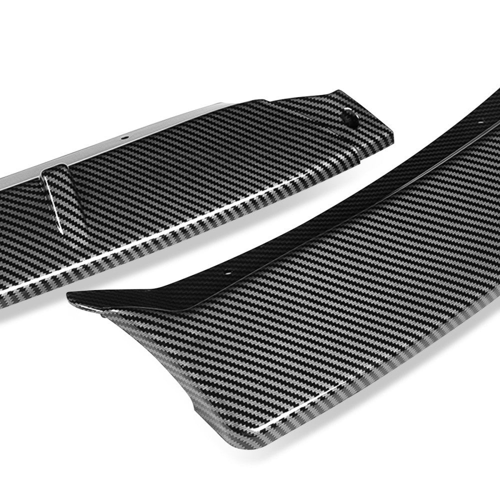 [Carbon Style Look] Front Bumper Lip Chin Body Kit For 14-16 Toyota Corolla E170
