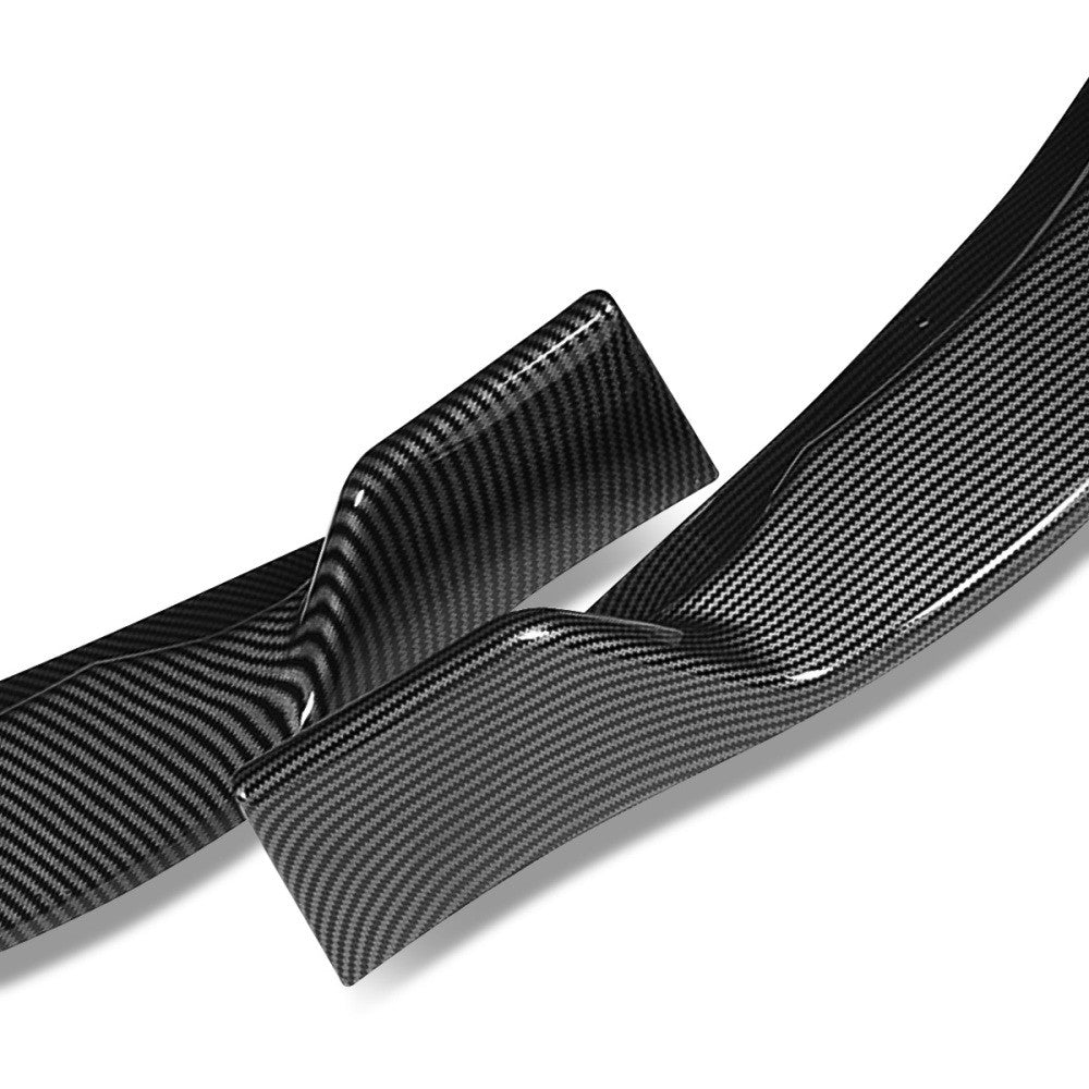 [Carbon Style Look] Front Bumper Lip Chin Body Kit For 14-16 Toyota Corolla E170