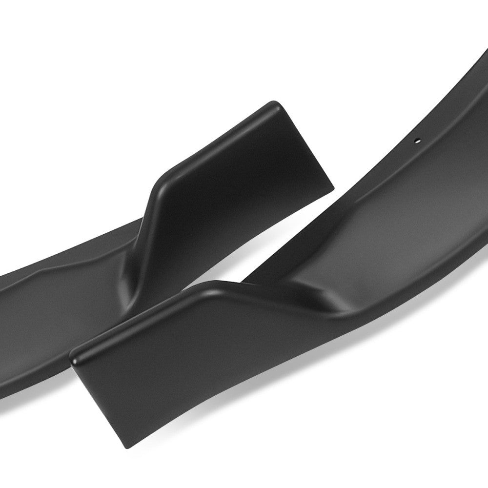 [Matte Black] Front Bumper Lip Chin Wing Body Kit For 14-16 Toyota Corolla E170