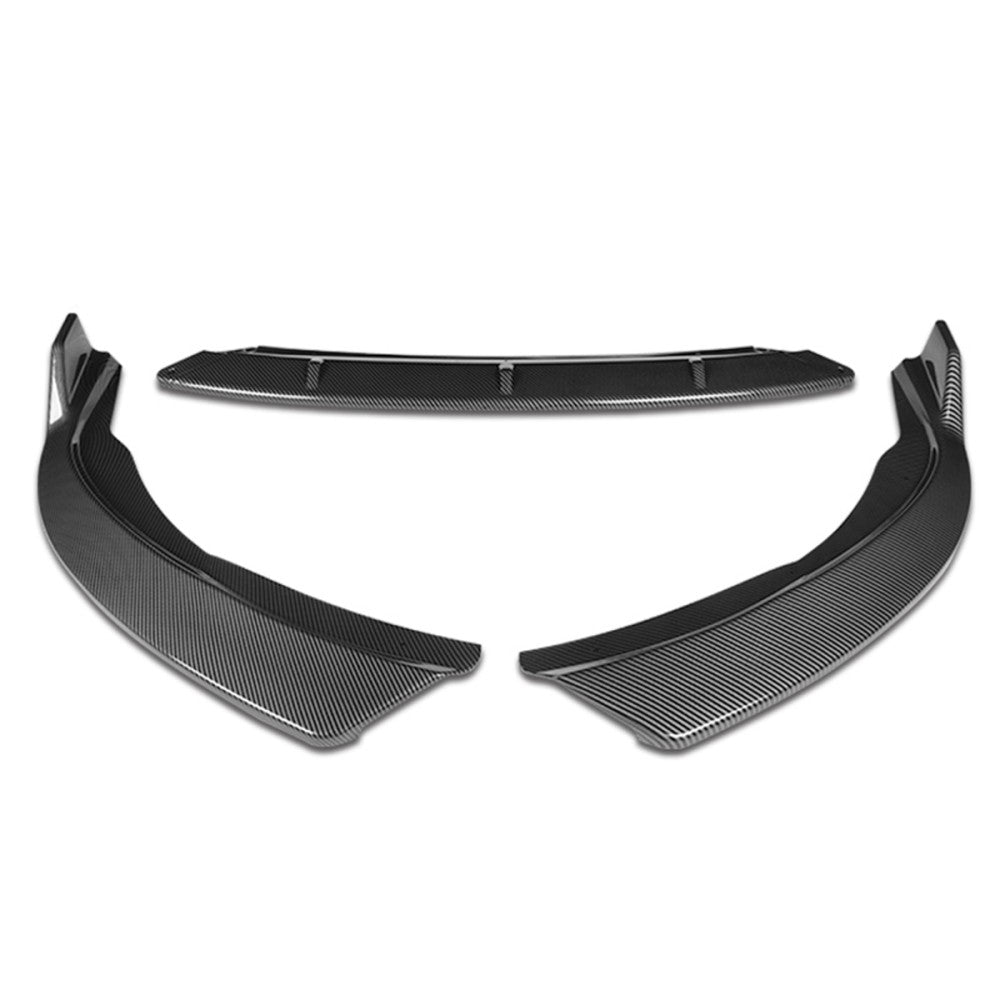 [Carbon Style Look] Front Bumper Lip Guard Body Kit For 15-17 Toyota Camry XV50