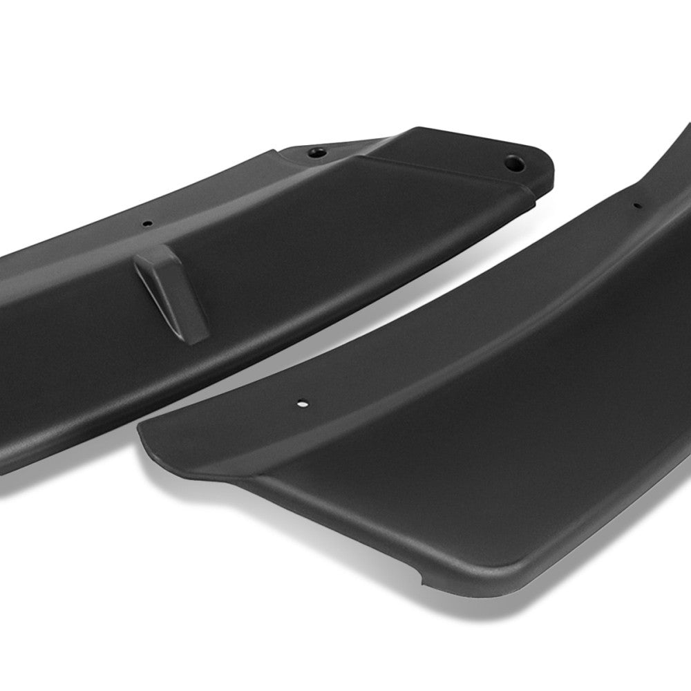 [Matte Black] Front Bumper Lip Chin Guard Body Kit For 15-17 Toyota Camry XV50