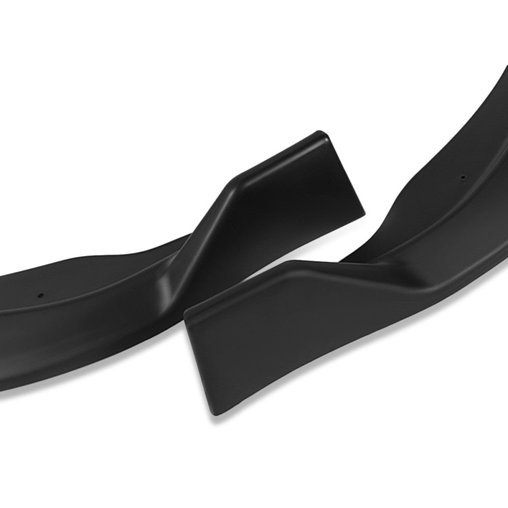 [Matte Black] Front Bumper Lip Chin Guard Body Kit For 15-17 Toyota Camry XV50