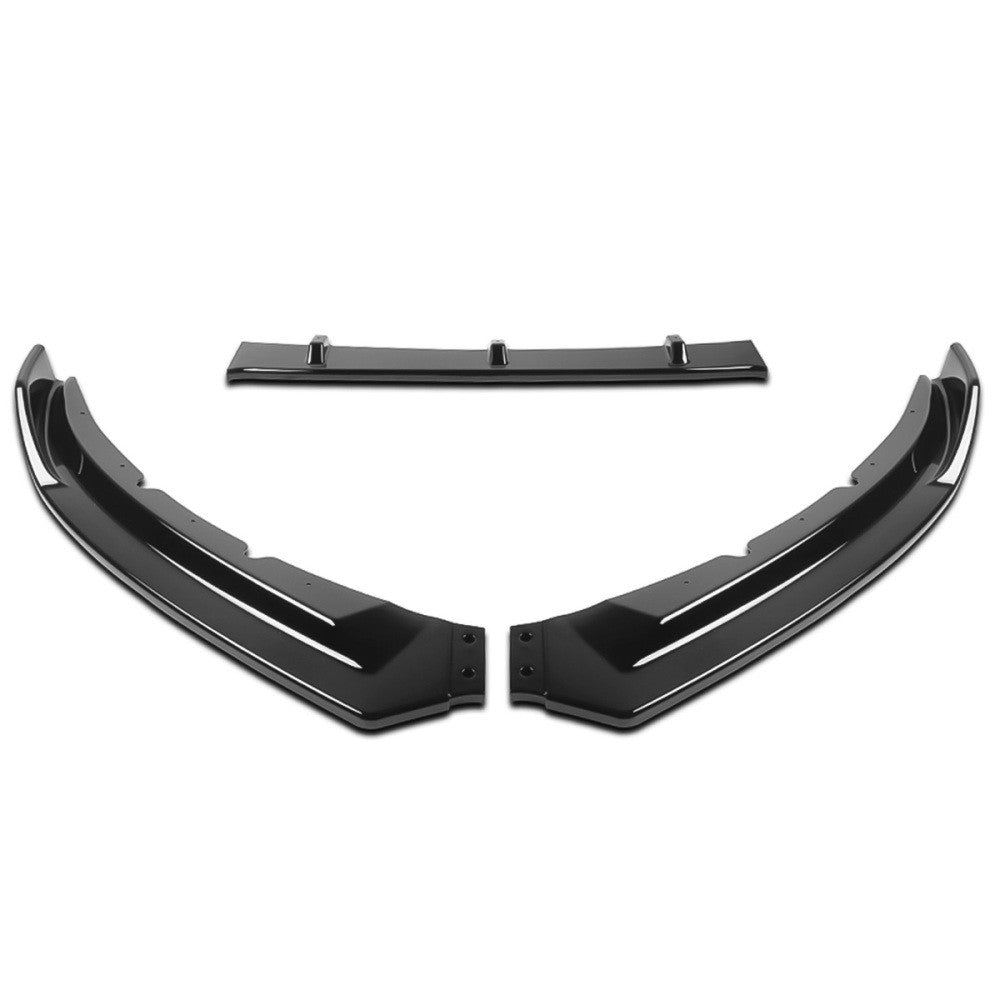 [Painted Gloss Black] Front Bumper Lip Guard Body Kit For 16-19 Jaguar XE X760