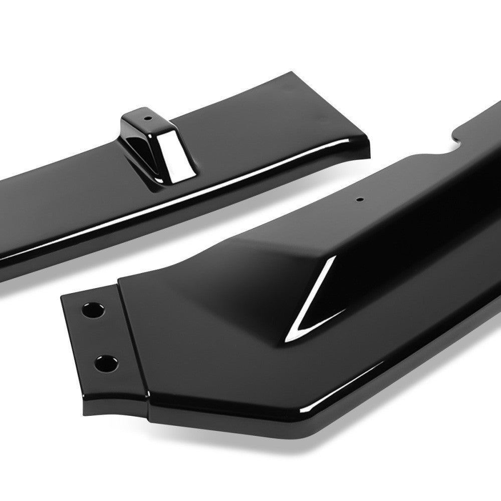 [Painted Gloss Black] Front Bumper Lip Guard Body Kit For 16-19 Jaguar XE X760