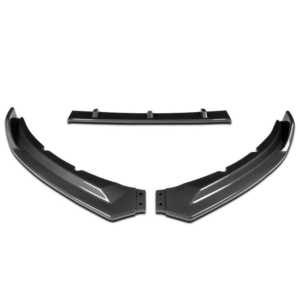[Carbon Style Look] Front Bumper Lip Guard Body Kit For 16-19 Jaguar XE X760