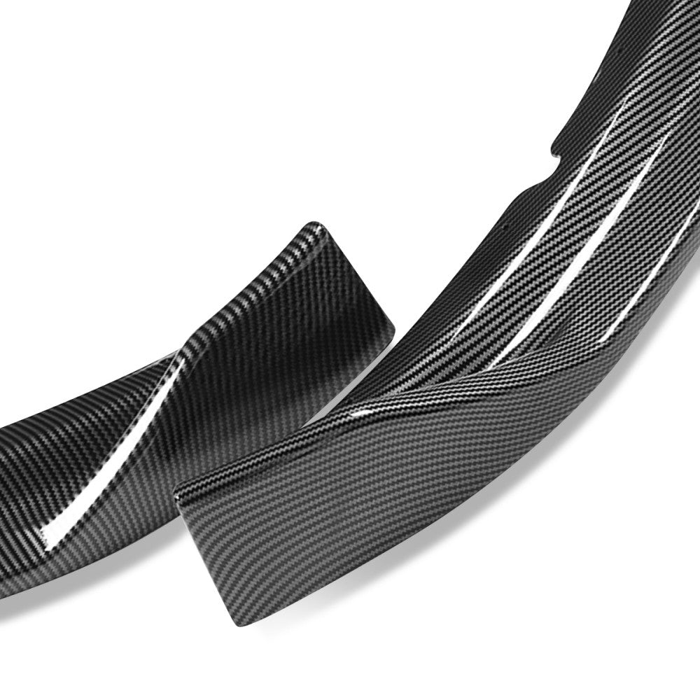 [Carbon Style Look] Front Bumper Lip Guard Body Kit For 16-19 Jaguar XE X760