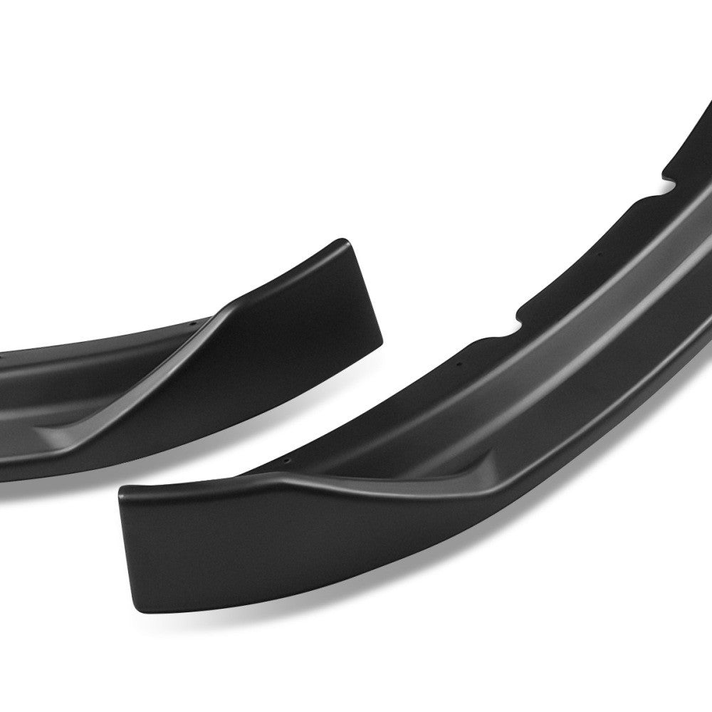 [Matte Black] Front Bumper Lip Chin Wing Guard Body Kit For 16-19 Jaguar XE X760