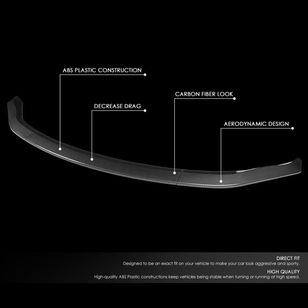 [Carbon Style Look] Front Bumper Lip Guard Body Kit For 03-05 Nissan 350Z Z33